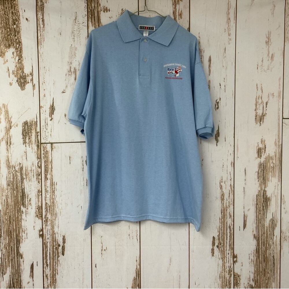 Jerzees MT State 2006 AAU Champ Polo Shirt, size Large. In excellent condition!